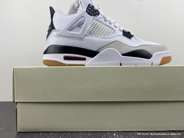 Official Maikesneakers Retro 4 Jordan DR5415-100 SB 0805